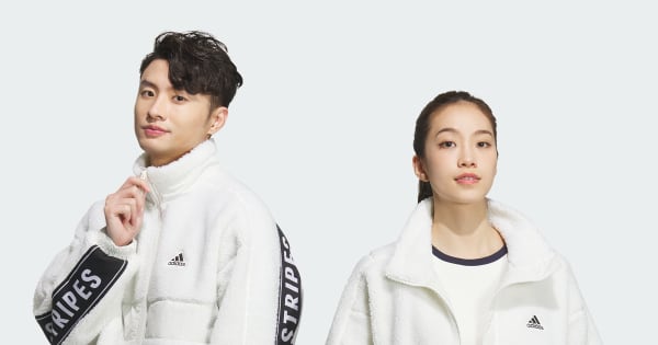 アディダス ワーディングパック ルーズフィット ボアジャケット