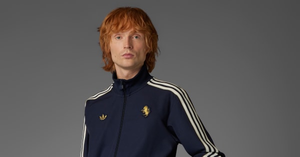 アディダス ユベントス テラスアイコン トラックトップ - ブルー