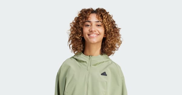 é frill zip sweat blouson epine epine Frill Zip-Up Sweatshirt Blouson