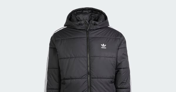 アディダス アディカラー ロングジャケット - ブラック | アディダス