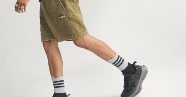 adidas Equipment Corduroy Shorts - Green | Free Shipping with