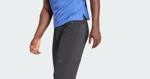 アディダス Designed for Training ハイブリッドパンツ - ブラック