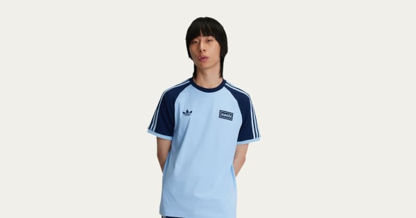 oasis ポロシャツ 水色 25 Adidas x Oasis Tour】Jacquard Jersey☆Clear Sky☆2025☆ (adidas/T
