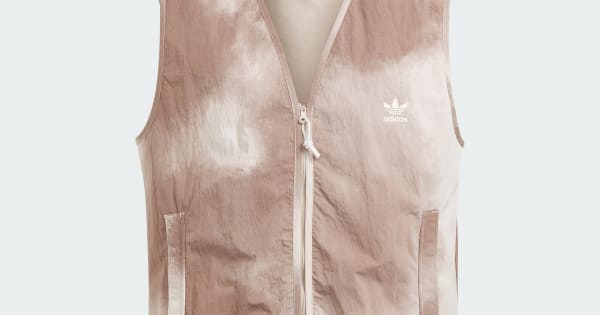 adidas Zip-Up Vest - Beige | adidas India