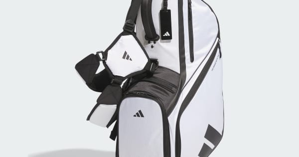 アディダス 【ゴルフ】軽量 ロゴスタンドバッグ - ホワイト