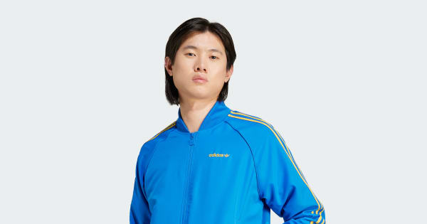 アディダス SST トラックトップ（ジャージ） - ブルー | アディダス