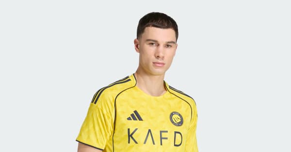 adidas Al Nassr FC 25/26 Home Jersey - Yellow | Free Shipping with