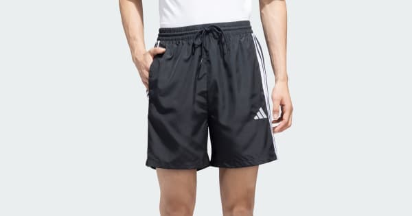 adidas 3 Stripes Chelsea Shorts - Black | adidas India