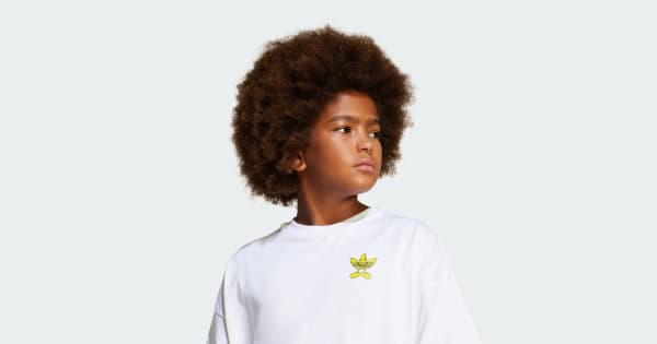 adidas Originals x Smiley World Kids T-Shirt - Weiß | adidas