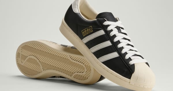 adidas Superstar Vintage Sneakers - Black | Free Shipping with adiClub