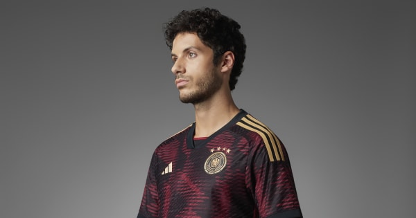 adidas Germany 22 Away Authentic Jersey - Black | adidas