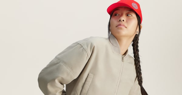 adidas by Stella McCartney TrueNature ウーブン ボンバークロップド