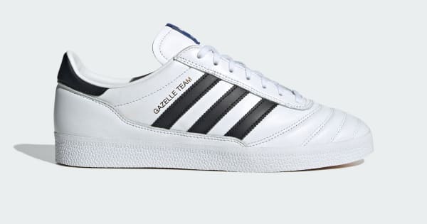 adidas originals アディダス スニーカー GAZELLE II0005 ガゼル FOOTWEAR WHITE BLACK BLUE シューズ アディダス ガゼル チーム / Gazelle Team - ホワイト | アディダス