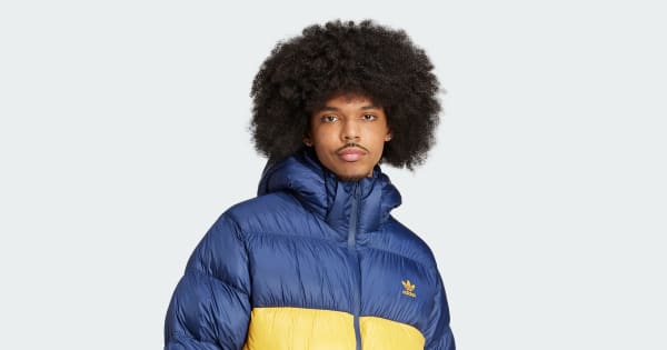 アディダス アディカラー ダウン Regen ジャケット - ブルー