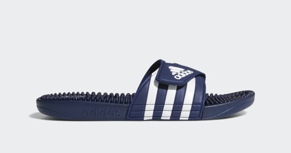 adidas Adissage Slides Blue adidas India