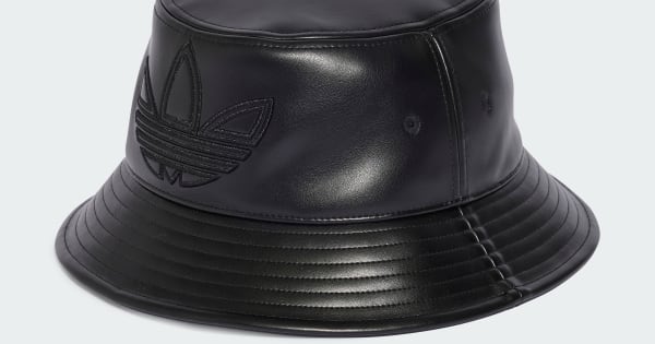 アディダス アウトライン トレフォイル入りポリウレタン バケット