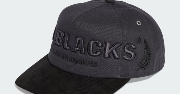 アディダス ORIGINALS × オールブラックス スナップバック トラッカー