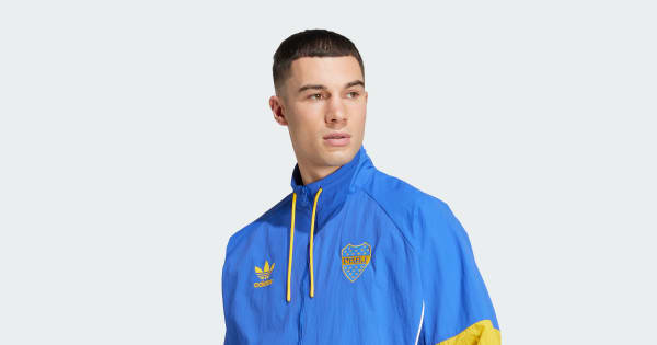 adidas Boca Juniors Track Top - Blue | Free Shipping with adiClub