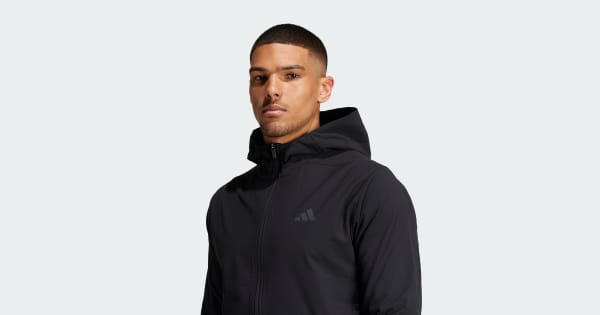 adidas Designed for Training COLD.RDY Full-Zip Hoodie - Black