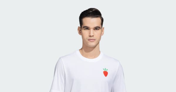 adidas Tennis Originals Graphic Tee - White | adidas India