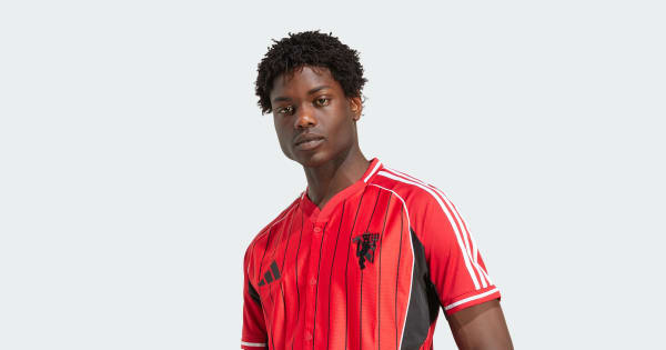 adidas Manchester United US Pack Shirt - Red | Free Shipping with