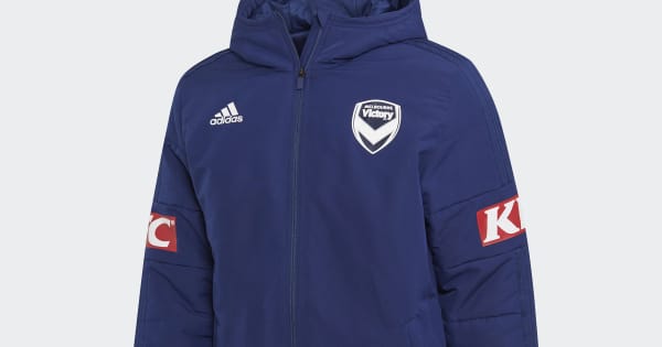 adidas Melbourne Victory FC Stadium Jacket - Blue | adidas Australia