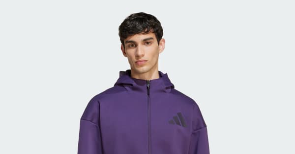 アディダス Z.N.E. フルジップ フード付きトラックジャケット