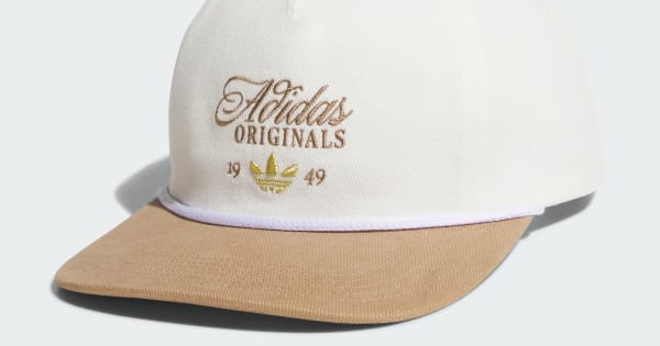 adidas Masterpiece Strapback Hat - White | Free Shipping with