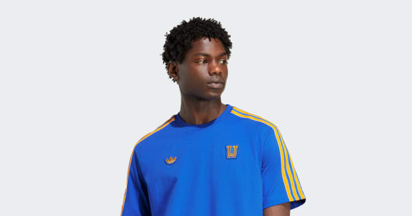 adidas Tigres UANL Terrace Icons Tee - Blue | Free Shipping with