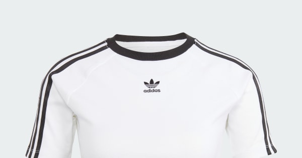 adidas 3-Stripes Baby Tee - White | Free Shipping with adiClub