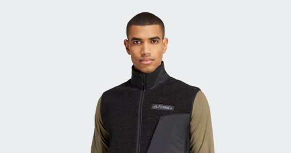 トップス GRY x BLACK THEREDTHREAD S FLIP FUR VEST Adidas Terrex Xperior Varilite Hybrid PrimaLoft Vest