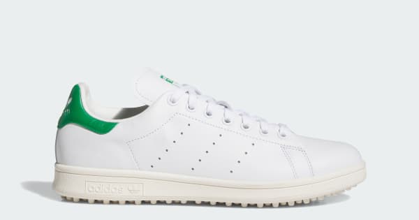 新品　adidas golf Stan Smith ホワイト/オレンジ adidas Stan Smith Spikeless Golf Shoes - White | Free