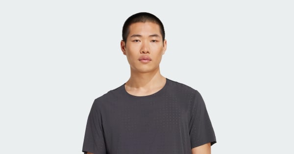adidas Adi365 H.Koumori Running Tee - Black | Free Shipping with