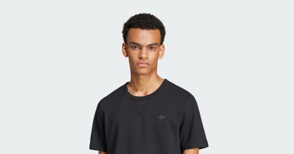 アディダス トレフォイル エッセンシャルズ ワッフル半袖Tシャツ