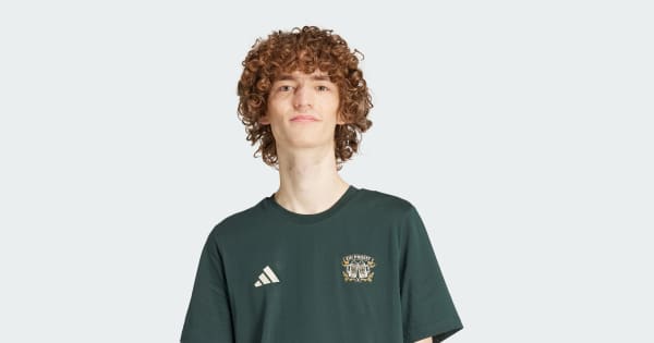 アディダス Wiesn サッカー グラフィック半袖Tシャツ - グリーン