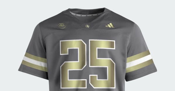 adidas Georgia Tech Yellow Jackets Premier Alternate Football