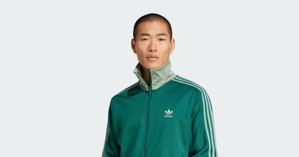 アディダス グリーン ジャージ トラック　ジャケット アディダス アディカラー クラシックス ファイヤーバード
