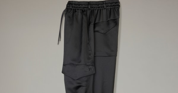 パンツ Y-3 TECH SEERSUCKER CARGO PANTS adidas Y-3 Tech Seersucker Cargo Pants - Black | Free Shipping