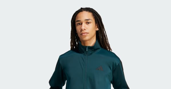 adidas DAYREADY TRACKTOP - Green | Free Shipping with adiClub