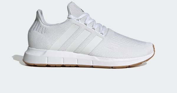 adidas Men's Lifestyle Swift Run Sneakers White Free