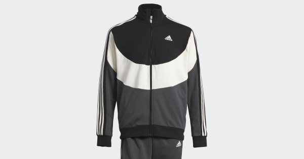 adidas Colorblock Track Suit - Grey | Men's Lifestyle | adidas US