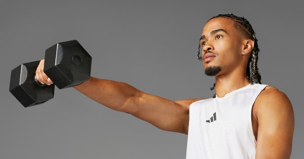 adidas Airchill Tank Top - White | adidas Türkiye