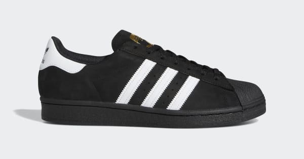 【イーサン】adidas Superstar ADV ブラック×ホワイト adidas skateboarding アディダス スケートボード SUPERSTAR ADV