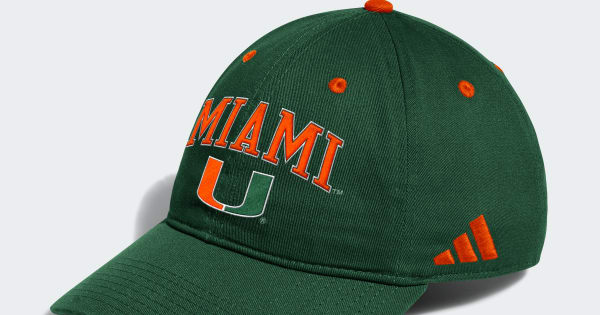 adidas Miami Slouch Adjustable Hat - Green | Free Shipping with