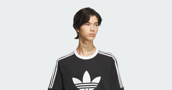 アディダス トレフォイルロゴ プレー サッカーグラフィック 半袖T