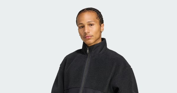 adidas Kurtka polarowa Premium Essentials z suwakiem na całej