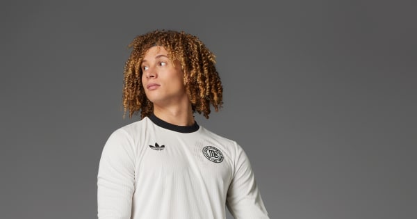 adidas Germany Anniversary Long Sleeve Jersey - White | adidas