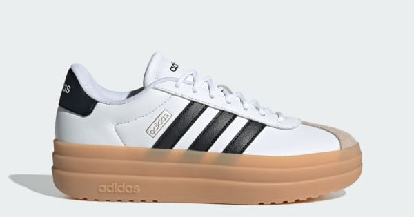 (取寄) アディダス レディース Vl コート ボールド シューズ - ウィメンズ Adidas women VL Court Bold Shoe - Women's Footwear White/Core Black/Wonder Beige adidas VL Court Bold Shoes - White | Free Shipping with adiClub