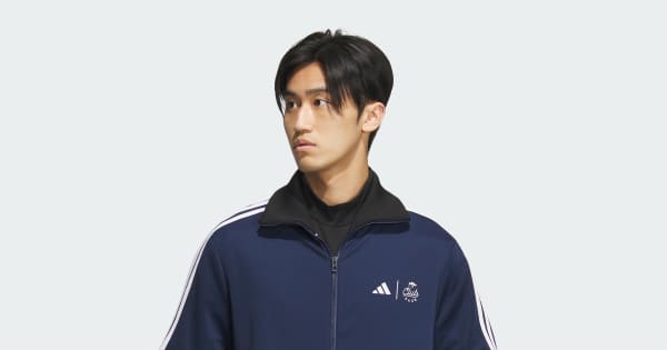 adidas Clubhaus Track Jacket - Blue | adidas Thailand