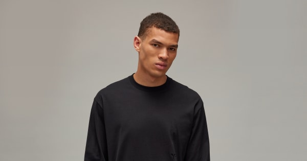 Y-3｜12AW Nomad Wing L/S Tee（Black・L） adidas Y-3 Long Sleeve Tee - Black | Free Shipping with adiClub